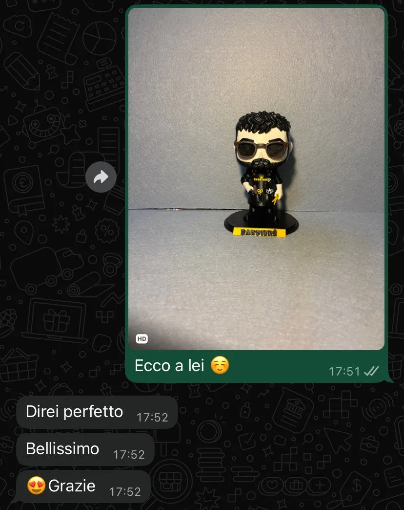 Recensione cliente WhatsApp